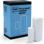 10x NEW & BOXED HEY! SMART Contact Window & Door Sensor. RRP £25 EACH. Contact Motion Sensor Light