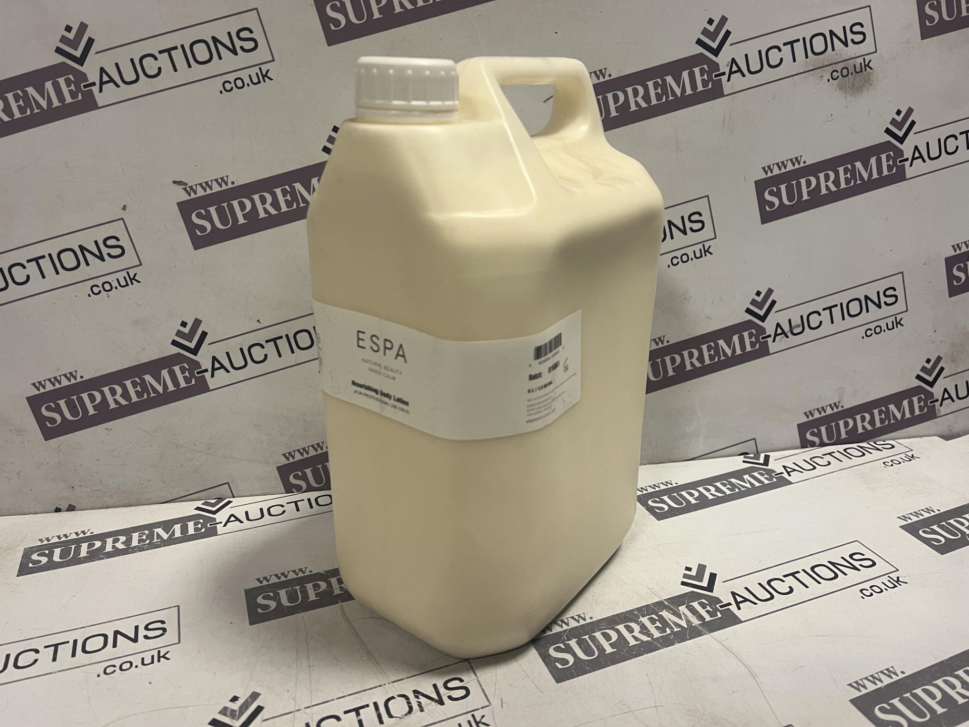 1x BRAND NEW ESPA (Professional) Nourishing Body Lotion 5000ml RRP £400 EACH. EBR5. A beautifully