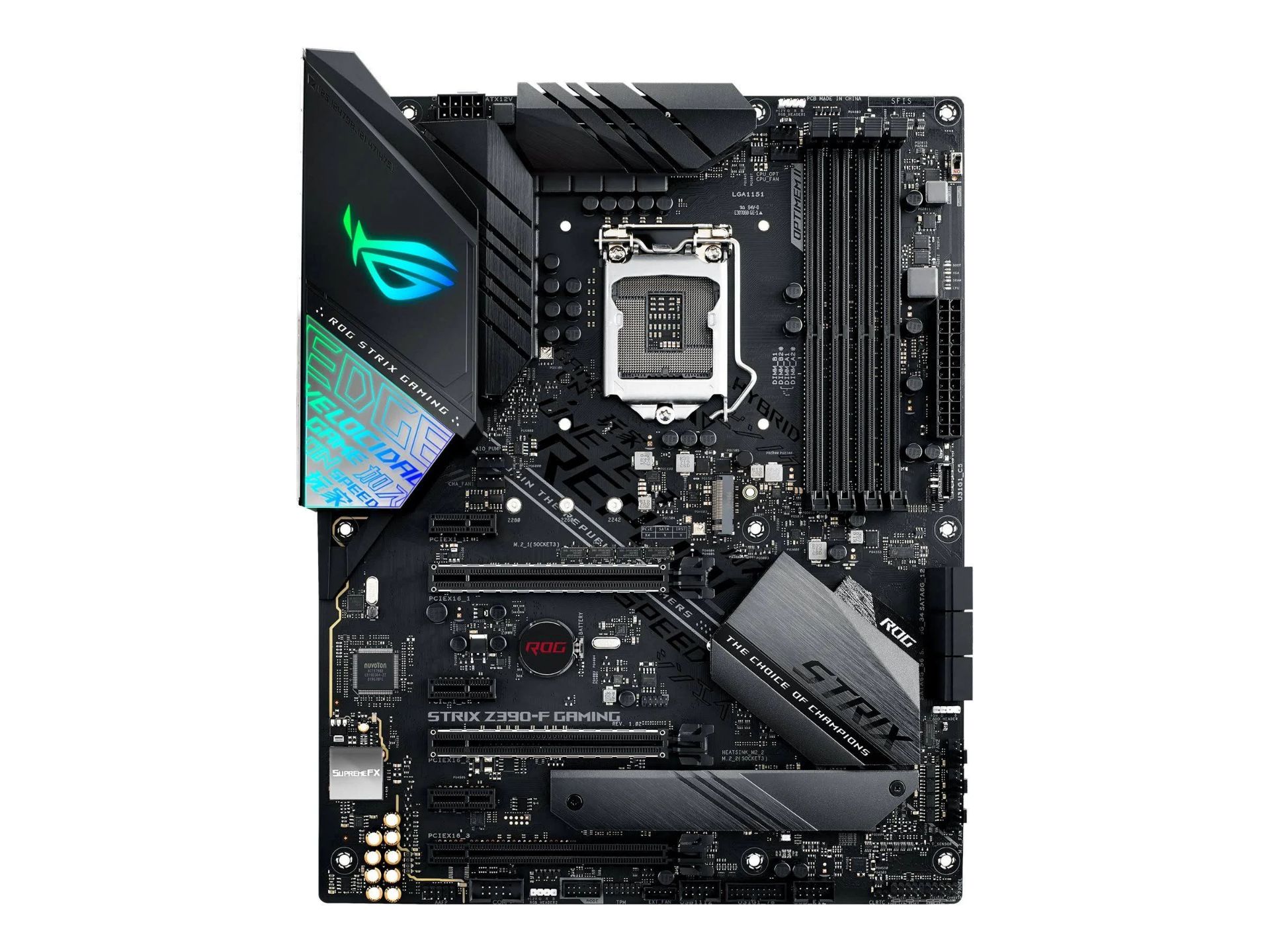 Asus ROG STRIX Z390-F GAMING LGA 1151 DDR4 9th Gen ATX Retail Motherboard. - P4. RRP £370.00.