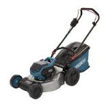 Erbauer EXT ELM18-Li Cordless 36V Lawnmower - P2. This cordless mower is ideal for large gardens and
