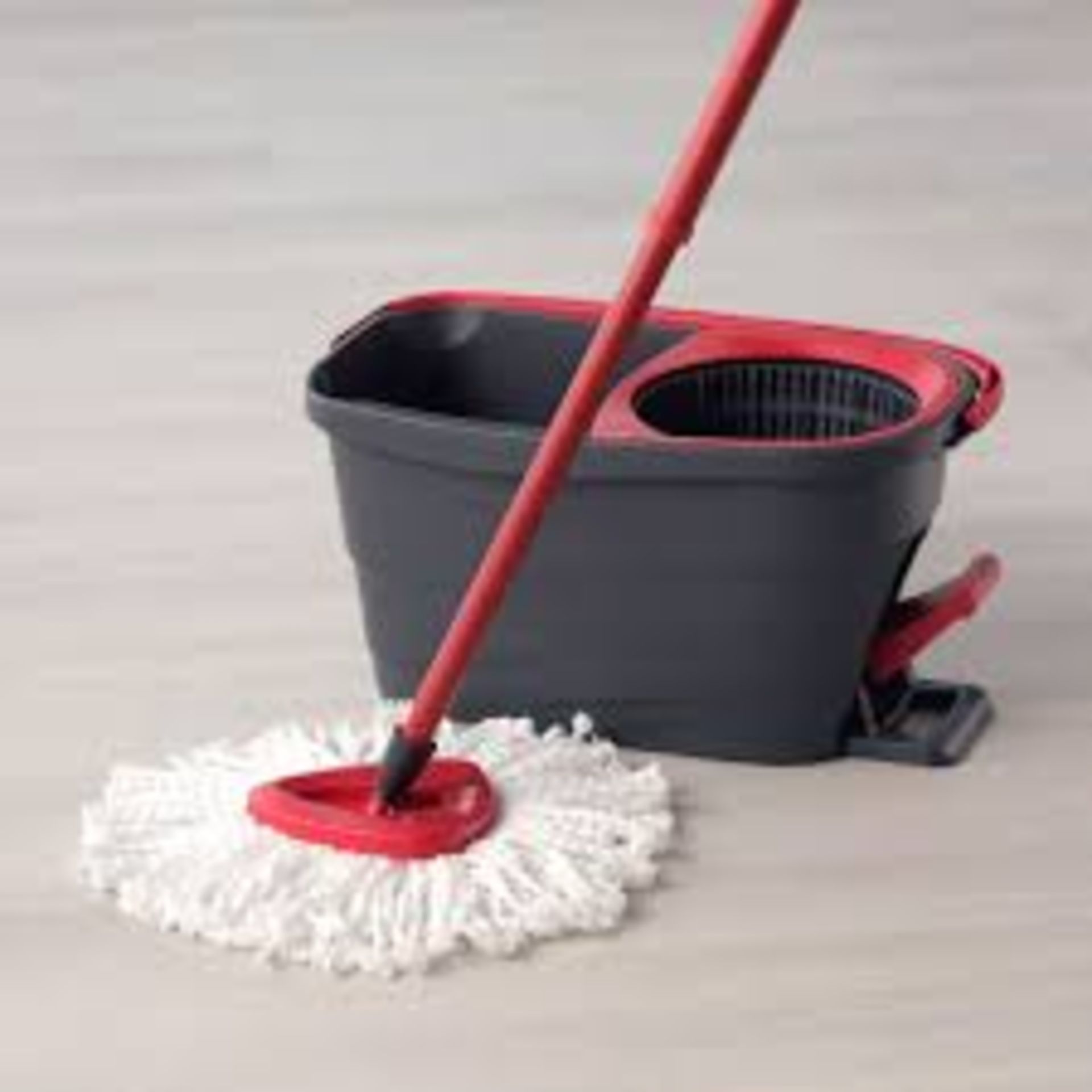 Vileda Turbo Smart Spin Microfibre Mop And Bucket Set. - P5