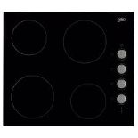 Beko QSF212X Built-In Electric Single Fan Oven And Ceramic Hob. - R19E.