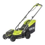 Ryobi ONE+ RLM18X33B50B Cordless 18V Rotary Lawnmower. - P4. Designed to be compact and lightweight,