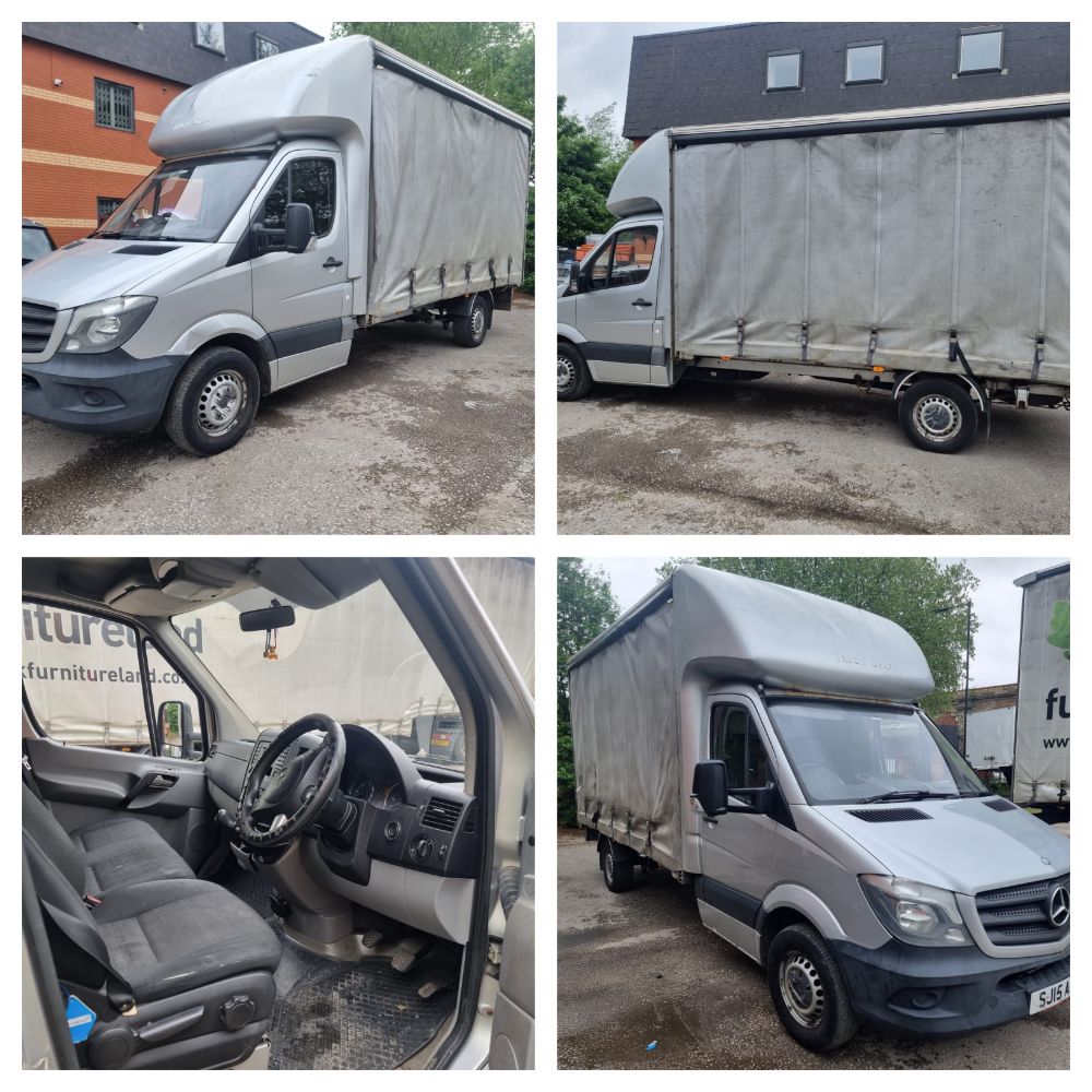 2015 Mercedes Sprinter Curtainside Van - Company Owned