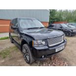 S888 HSM LAND ROVER RANGE ROVER BLACK  DIESEL First Registration: 26.11.09 Mileage: 127,044 Last