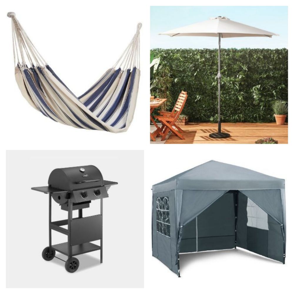 Rattan Sets, Loungers, Gazebos, Hose Reels, Power Tools, Luxury Furniture, Racking, Electricals, BBQs, Outdoor Fireplaces, Platforms& Much More!