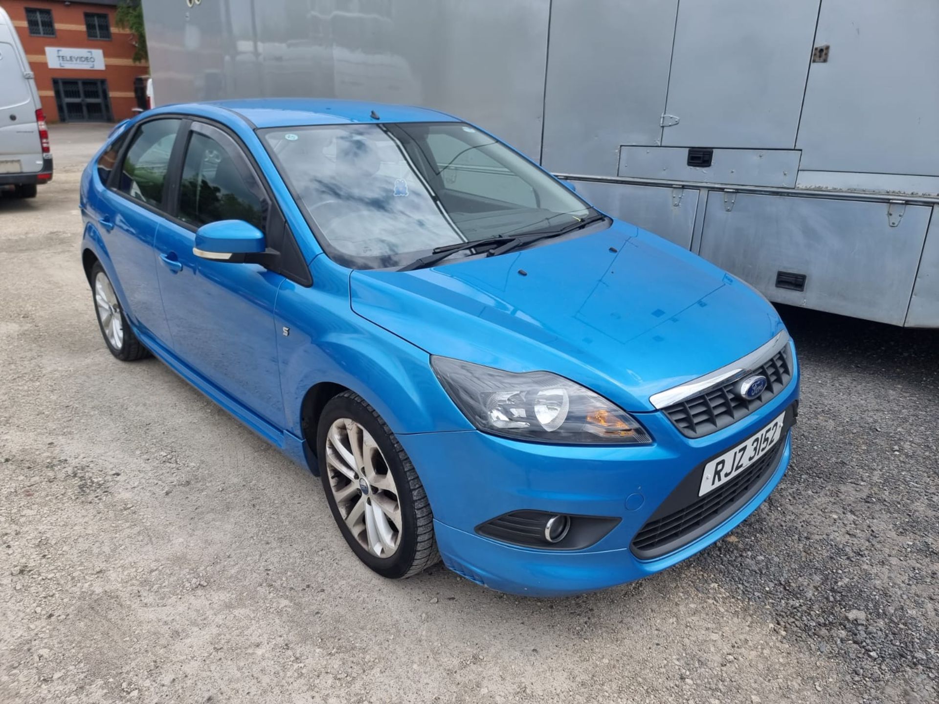 RJZ 3152 FORD FOCUS 1.6 ZETEC S Hatchback BLUE PETROL MOT: 03.12.24 ...