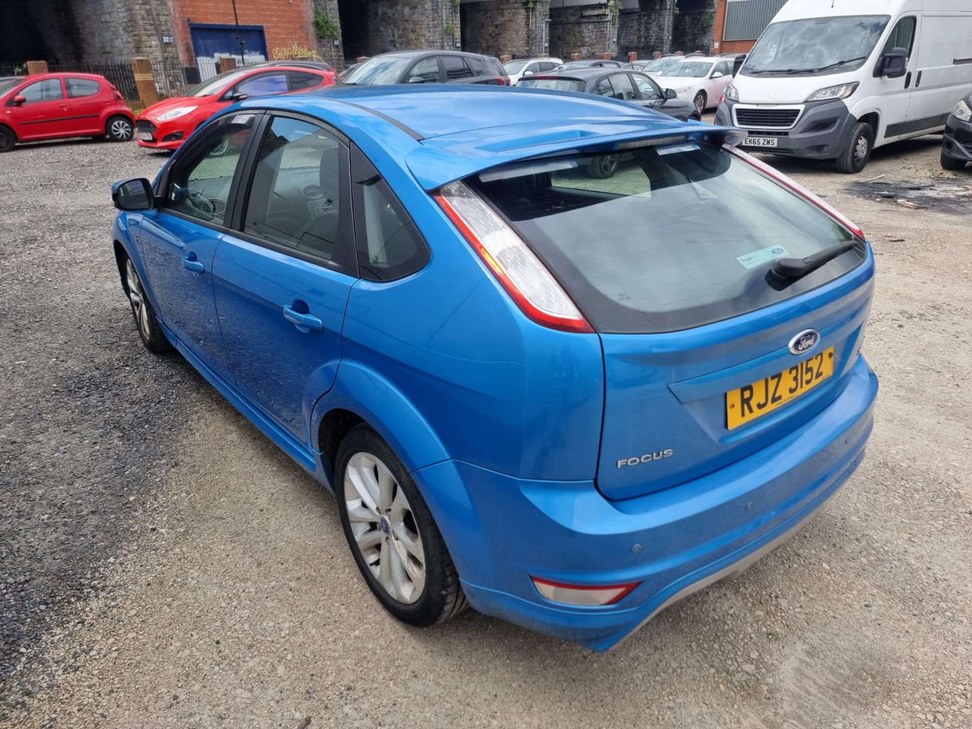 RJZ 3152 FORD FOCUS 1.6 ZETEC S Hatchback BLUE PETROL MOT: 03.12.24 ...