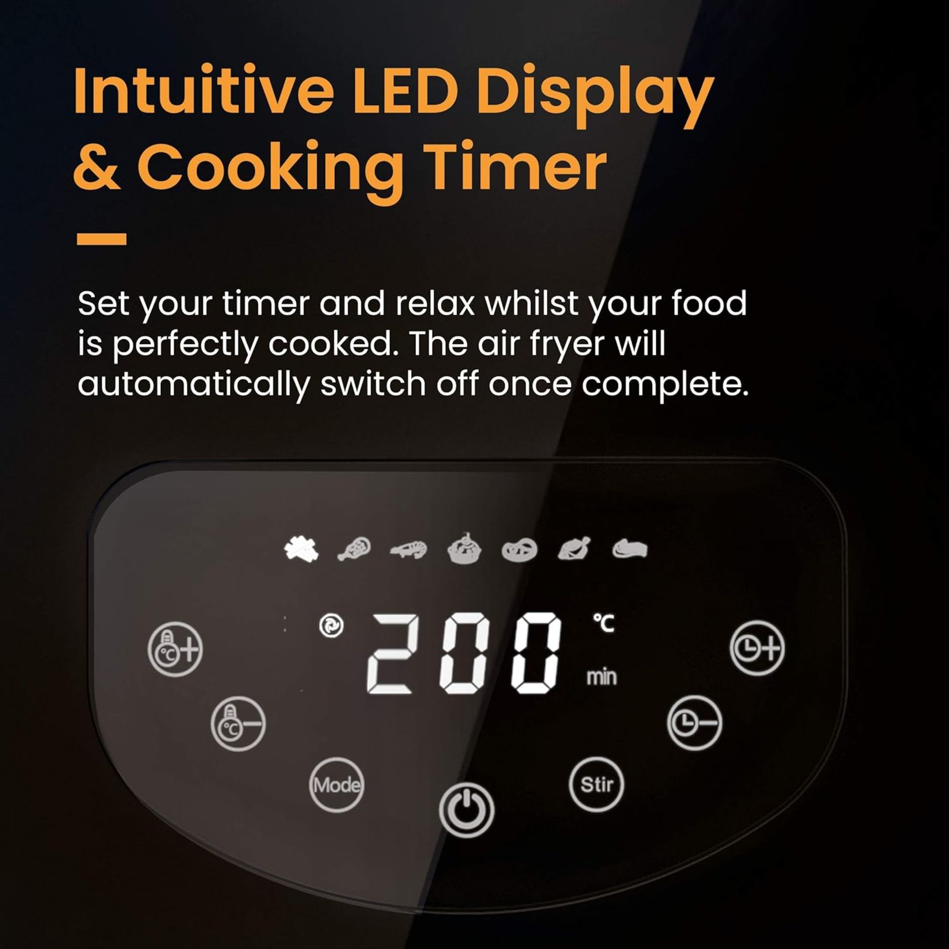 Pro Breeze XL 7.5L Air fryer. RRP £120 . 1800W with Automatic Food