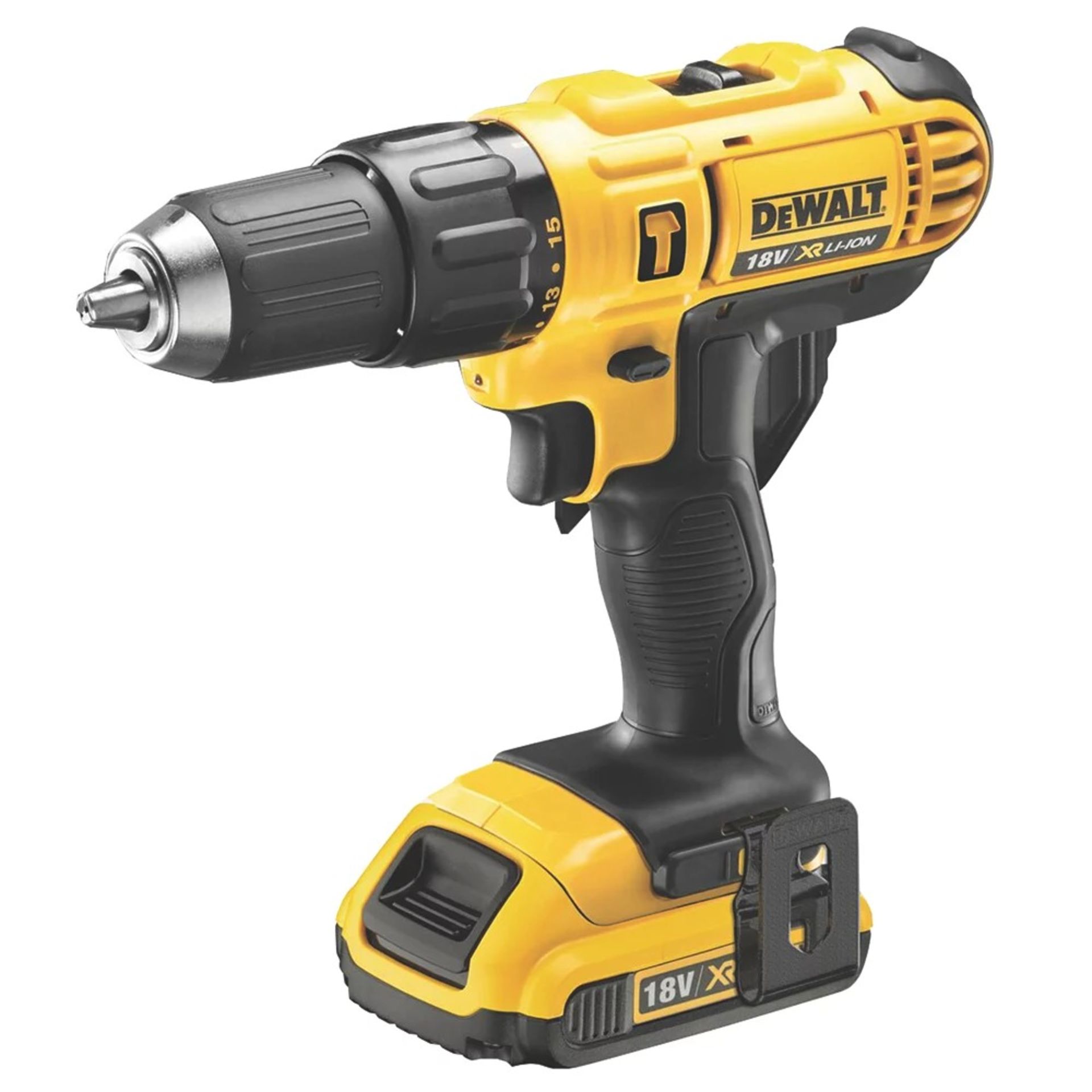 DeWalt DCD776D2T-GB 18V 2 x 2.0Ah Li-Ion XR Cordless Combi Drill - ER40