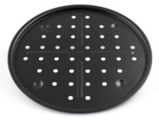 60 X Brand New Premium Large Pizza Tray Black Teflon Hole 38 (ART13BLKTEF38HL)