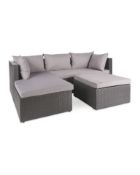 Pallet To Contain 12 x New & Boxed Luxury Grey Corner Sofa Set. Soak in the sun and feel that summer