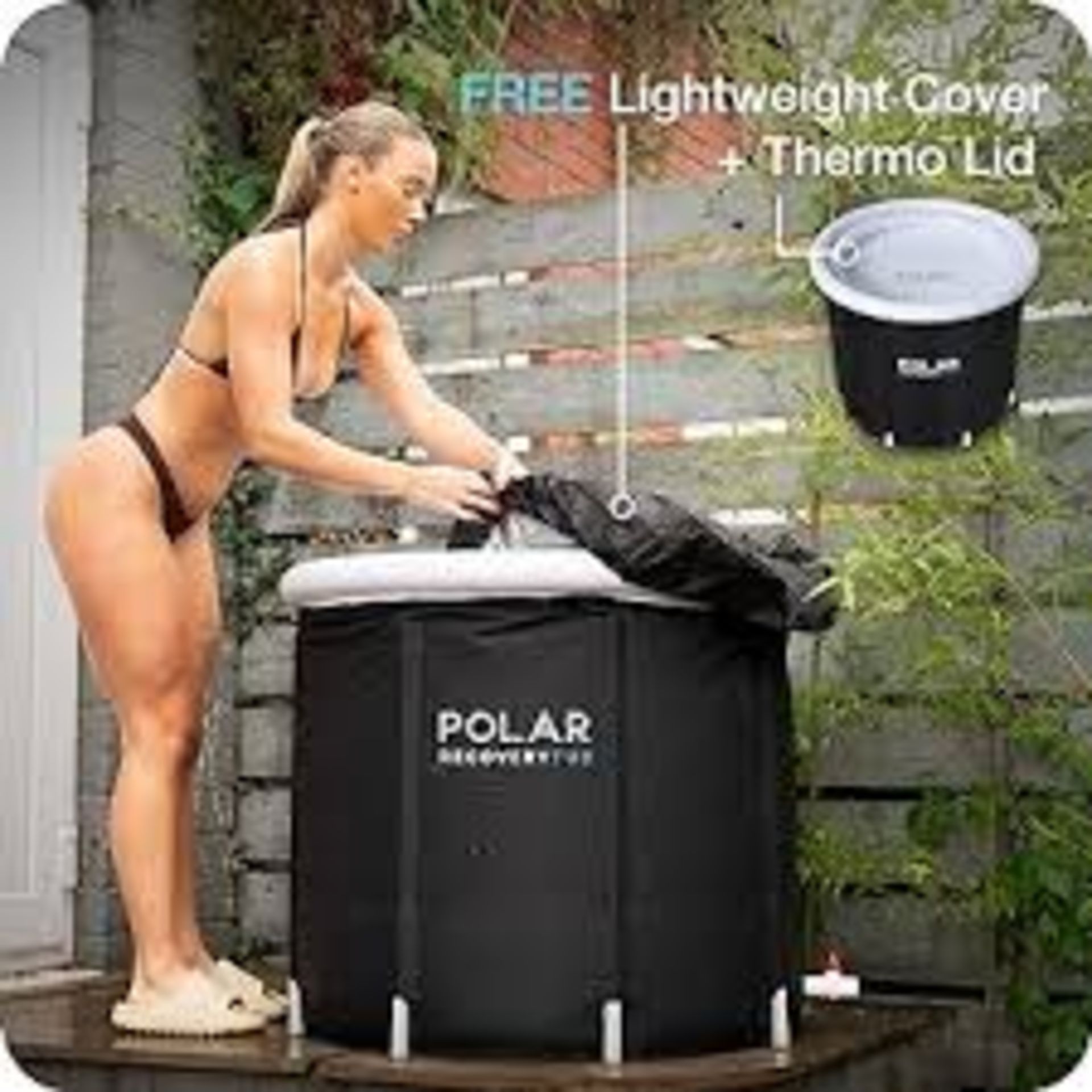 Trade Lot 4 x Brand New POLAR RECOVERY ICE BATH TUB, RRP £120. Experience immediate physical & - Image 3 of 3