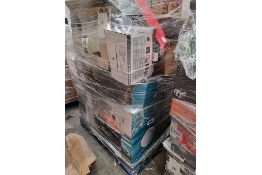 PALLET OF UNCHECKED & UNTESTED MORRISONS SMALL DOMESTIC APPLIANCES. MAY INCLUDE: KETTLES, - Image 7 of 11