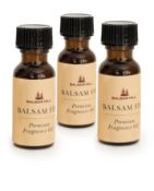 3 X BRAND NEW SETS OF 3 BALSAM HILL CHRISTMAS TREE PREMIUM FRAGRANCE OILS. Elevate the mood at