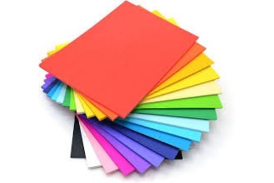 9x BRAND NEW & BOXED Assorted Display Paper Multicolour 250 Sheets Pack - ER30