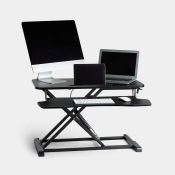 Gas Assisted Sit Stand Rising Workstation. - ER48.