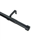 20 X BRAND NEW ARAXOS MATT BLACK EXTENDABLE SINGLE CURTAIN POLE SETS RRP £20 EACH R11.11