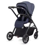 NEW & BOXED SILVER CROSS Reef Pushchair With First Bed Folding Carrycot & Footmuff - NEPTUNE BLUE.