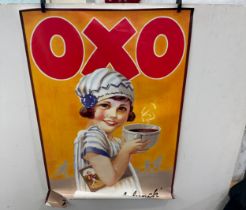 Selection of advertising posters includes OXO etc, af