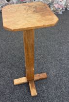 Vintage wooden plant stand, measures approximately 39 inches tall