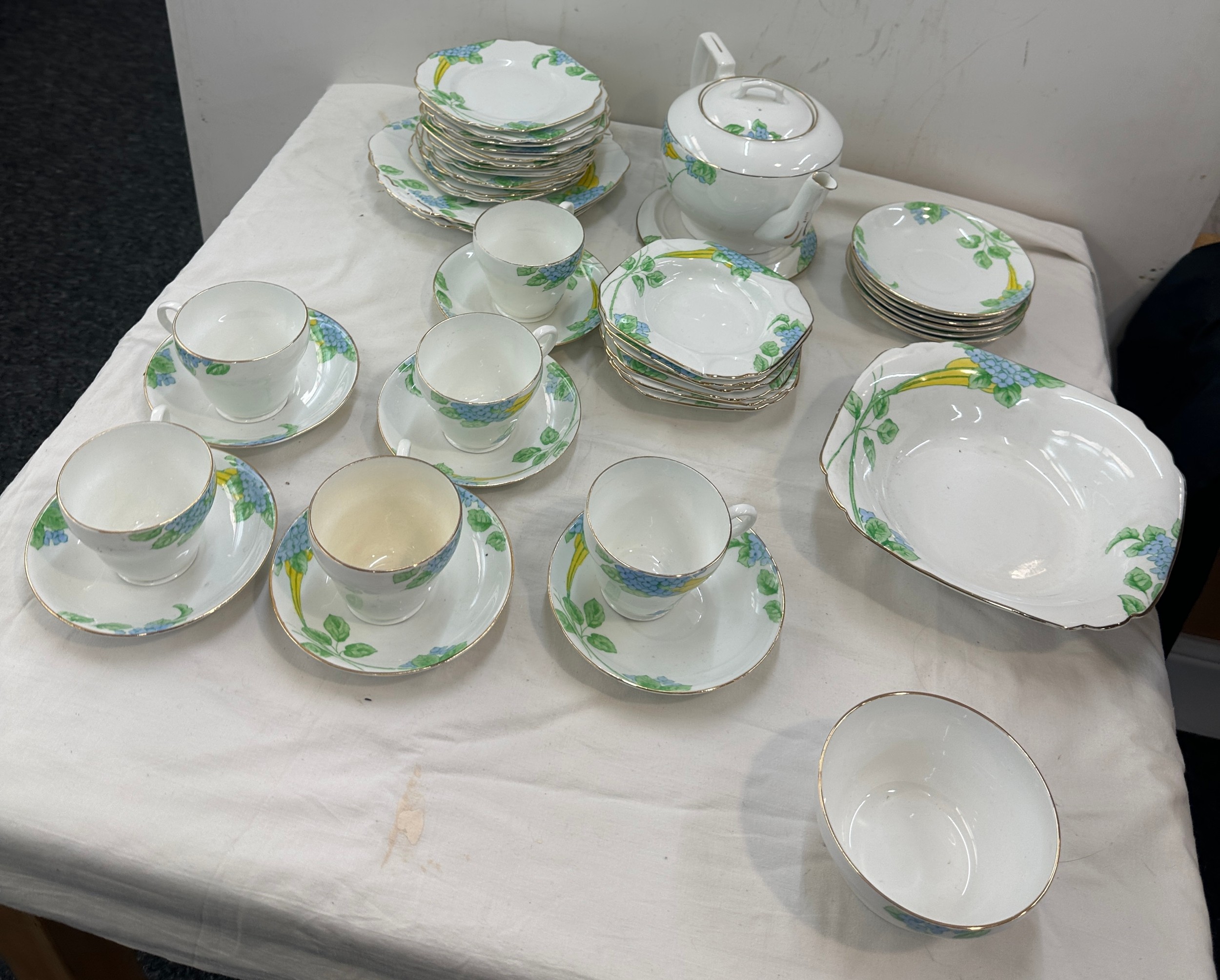 Melba bone china part tea set - Bild 4 aus 4