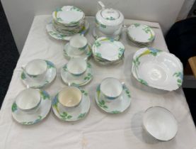 Melba bone china part tea set