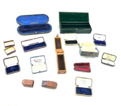 Selection of antique jewellery boxes