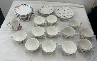 2 Part tea sets includes Villeroy and Boch Flora Bella and 1748