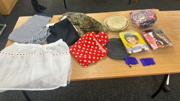 Selection of fancy dress items
