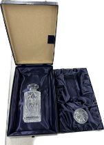 Boxed Hamilton Stuart crystal boxed decanter