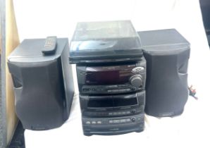 Kenwood mini hi fi compnent system RXD-700 untested