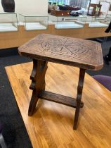 Vintage stool/ prayer table