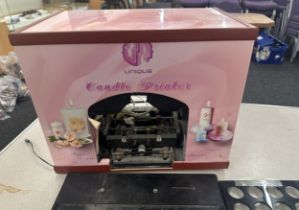 Unique candle printer nail fashioner model no UN-N, untested