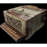 Antique M. Hohner 'worlds fair accordeon / accordion, in need of restoration