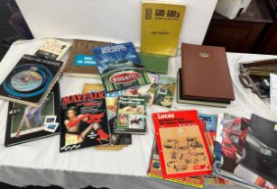 Large selection of assorted car books