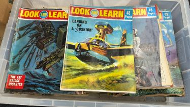 Selection of Look and learn magazines