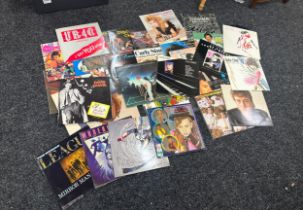 Large selection of records includes 1980s and 90s