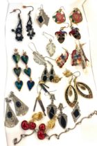 Selection of matching earrings