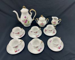 Vintage part miniature tea set