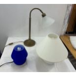 Selection of 3 assorted lamps, untested