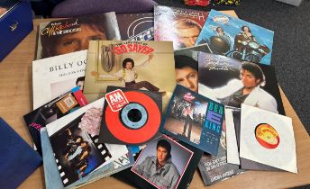 Selection of assorted records includes Shakin Stevens etc