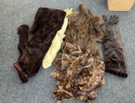 Large selection of vintage furs