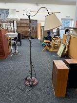 Upright lamp, untested height 65 inches