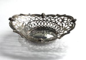 Vintage silver sweet dish weight 46g