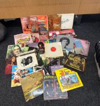 Large selection of LP's to include musical, classical and 70's etc