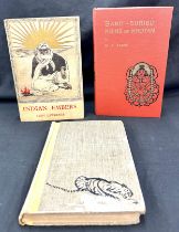 Selection of 3 books to include Indian Embers by Lady Lawrence, Man Eaters of Kumaon by Corbett,