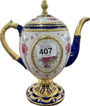 House of faberge, the faberge egg imperial tea pot