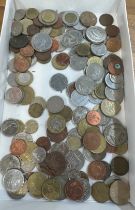 Large selection of assorted coins and bank notes