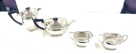 4 Piece silver plated tea service